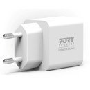 Port Designs PORT Connect 902036EUB chargeur d'appareils mobiles Universel Blanc Secteur Charge rapide Intérieure