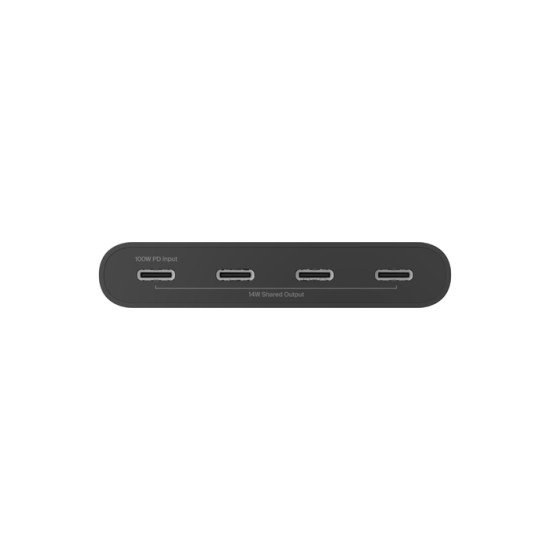 Belkin AVC018BTBK hub & concentrateur USB Type-C 10000 Mbit/s Noir