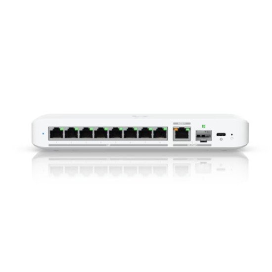 Ubiquiti UniFi Flex 2.5G Géré L2 2.5G Ethernet (100/1000/2500) Connexion Ethernet POE Montage sur le bureau ou sur le mur Blanc