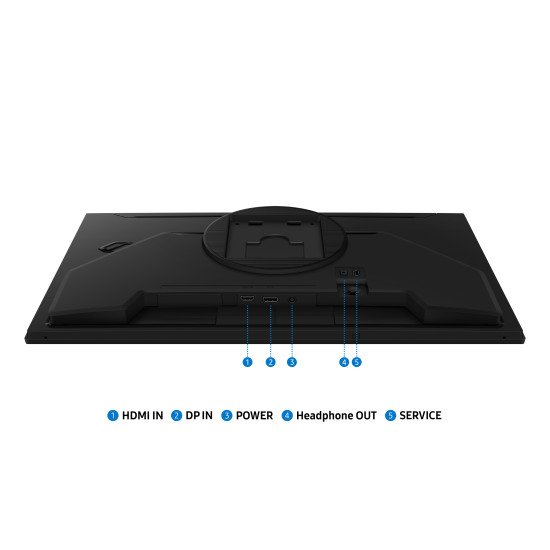 Samsung G40H écran PC 63,5 cm (25") 1920 x 1080 pixels Full HD LCD Noir