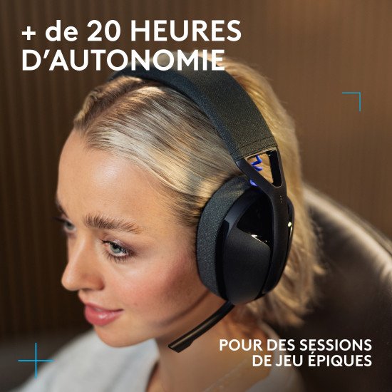 Logitech 981-001563 écouteur/casque Gaming Noir Logitech 981-001563 écouteur/casque Gaming Noir