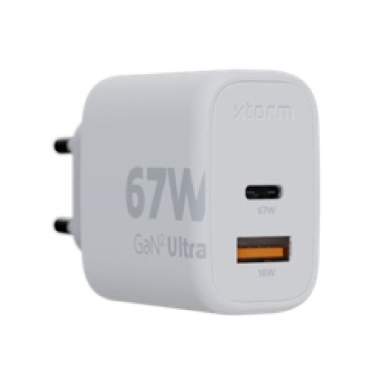 Xtorm X67BC0 chargeur d'appareils mobiles Universel Blanc Secteur Charge rapide Intérieure Xtorm X67BC0 chargeur d'appareils mobiles Universel Blanc Secteur Charge rapide Intérieure