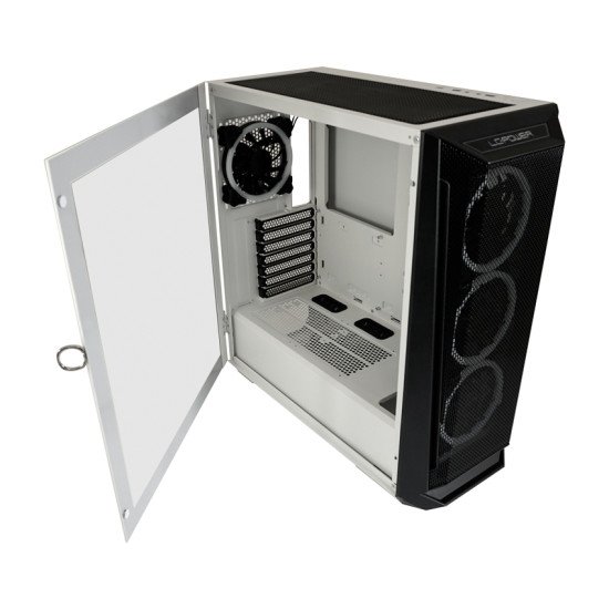 LC-Power Holo-1_X Midi Tower Blanc LC-Power Holo-1_X Midi Tower Blanc
