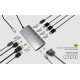 i-tec USB-C Metal Nano 3x Display (DP, HDMI and VGA) Docking Station + Power Delivery 100 W
