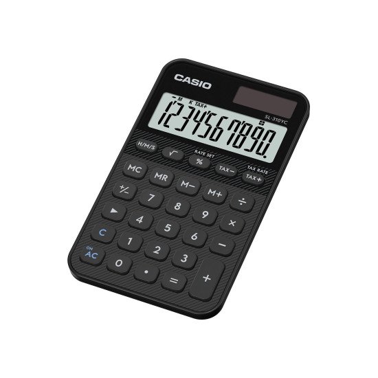 Casio SL-310YC calculatrice Poche Calculatrice basique Noir