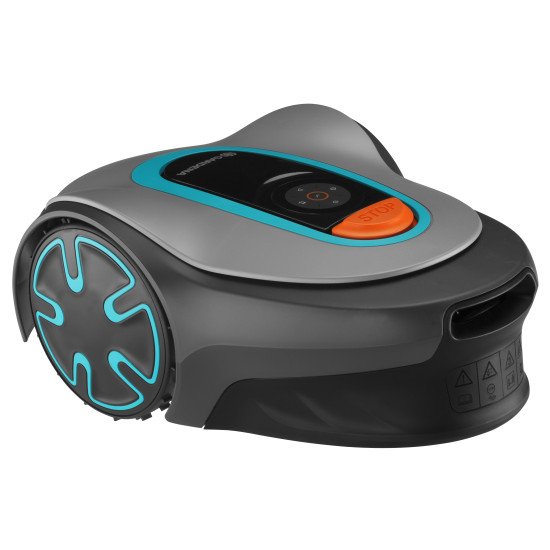 Gardena SILENO minimo Tondeuse à gazon robot Batterie Noir, Bleu, Gris