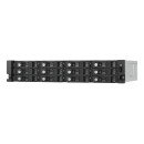 QNAP TL-R1200PES-RP Boîtier de disques de stockage Boîtier disque dur/SSD Noir, Gris 2.5/3.5"
