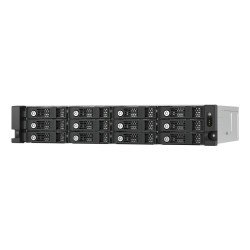 QNAP TL-R1200PES-RP Boîtier de disques de stockage Boîtier disque dur/SSD Noir, Gris 2.5/3.5"