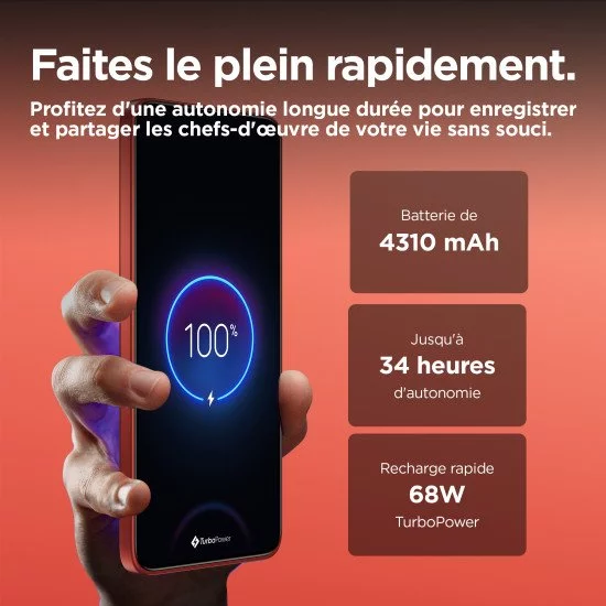 Motorola edge 50 Neo 16,1 cm (6.36") Double SIM Android 14 5G USB Type-C 12 Go 512 Go 4310 mAh Rouge Motorola edge 50 Neo 16,1 cm (6.36") Double SIM Android 14 5G USB Type-C 12 Go 512 Go 4310 mAh Rouge