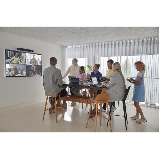 HP Poly Barre de visioconférence tout-en-un Poly Studio X52 sans radio ni cordon d'alimentation GSA/TAA