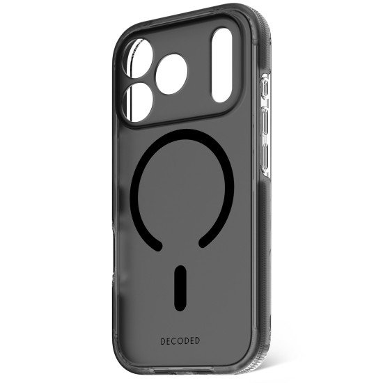 Decoded D26IPO17PBCT2FK coque de protection pour téléphones portables 16 cm (6.3") Housse Noir, Transparent