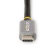 StarTech.com Câble USB4 de 1m, Câble USB-C Certifié par l'USB-IF, 40 Gbps, Cordon de Transfert de Données USB Type-C, 100W PD, 8K 60Hz, Compatible avec Thunderbolt 4/3/USB 3.2 (CC1M-40G-USB-CABLE)
