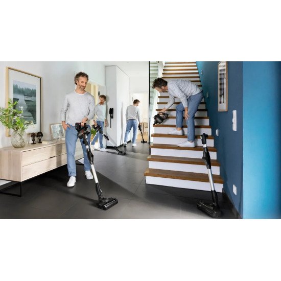 Bosch BSS715FRSH aspirateur balai et balai électrique Aspirateur-balai 2 en 1 Batterie Sec Sans sac 0,3 L Noir, Argent 5 Ah Bosch BSS715FRSH aspirateur balai et balai électrique Aspirateur-balai 2 en 1 Batterie Sec Sans sac 0,3 L Noir, Argent 5 Ah