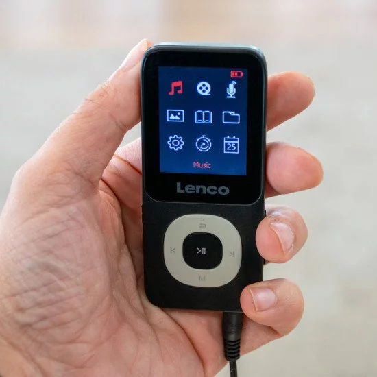 Lenco Xemio-659GY Lecteur MP3 4 Go Noir, Gris Lenco Xemio-659GY Lecteur MP3 4 Go Noir, Gris