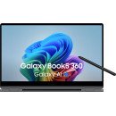 Samsung Galaxy Book5 360 Intel Core Ultra 5 226V Ordinateur portable 39,6 cm (15.6") Écran tactile Full HD 16 Go LPDDR5x-SDRAM 512 Go SSD Wi-Fi 7 (802.11be) Windows 11 Home Gris