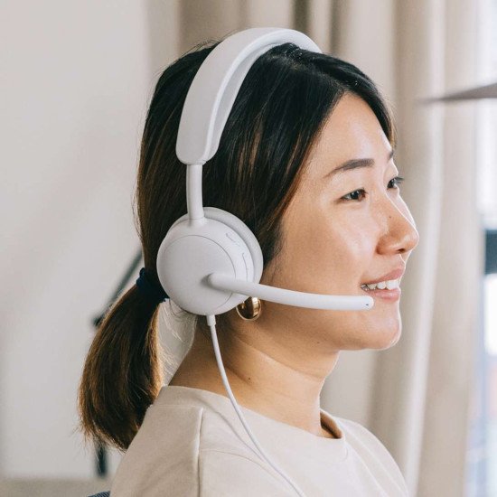 Logitech Zone Wired 2 Casque Avec fil Arceau Appels/Musique USB Type-C / USB Type-A Blanc