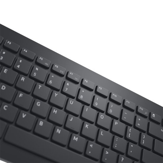 DELL KM3322W clavier Souris incluse Bureau RF sans fil QWERTZ Suisse Noir