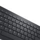 DELL KM3322W clavier Souris incluse Bureau RF sans fil QWERTZ Suisse Noir