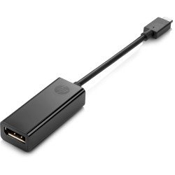 HP USB-C-zu-DP-Adapter adaptateur graphique USB Noir
