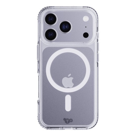 Tech21 EvoClear coque de protection pour téléphones portables 16 cm (6.3") Housse Blanc, Transparent