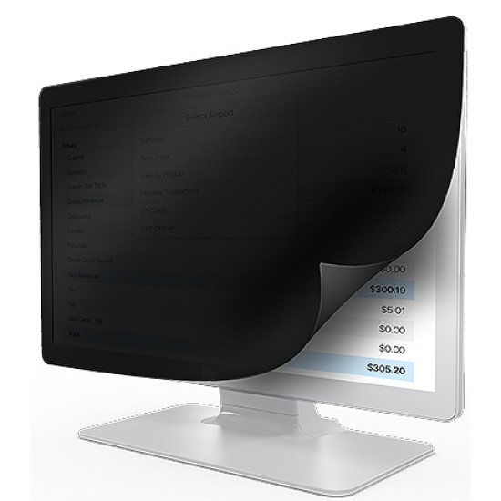 Elo Touch Solution E353170 filtre anti-reflets pour écran et filtre de confidentialité Filtre de confidentialité sans bords pour ordinateur 68,6 cm (27")
