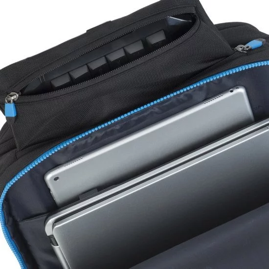 Rivacase 7860 sacoche d'ordinateurs portables 43,9 cm (17.3") Étui sac à dos Noir, Bleu Rivacase 7860 sacoche d'ordinateurs portables 43,9 cm (17.3") Étui sac à dos Noir, Bleu