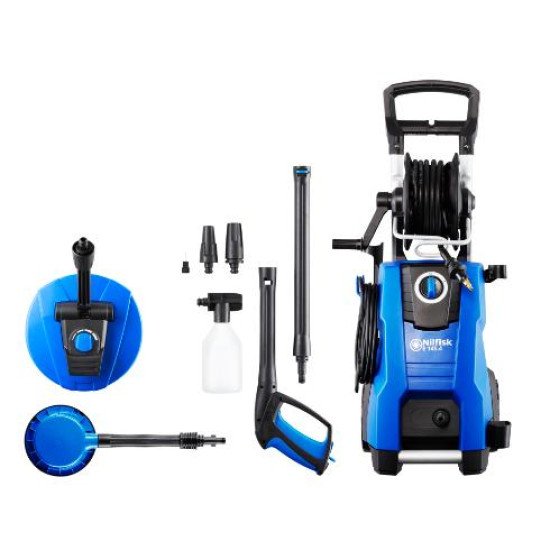 Nilfisk 128471189 Nettoyeur haute pression Droit Electrique 500 l/h 2100 W Bleu, Noir