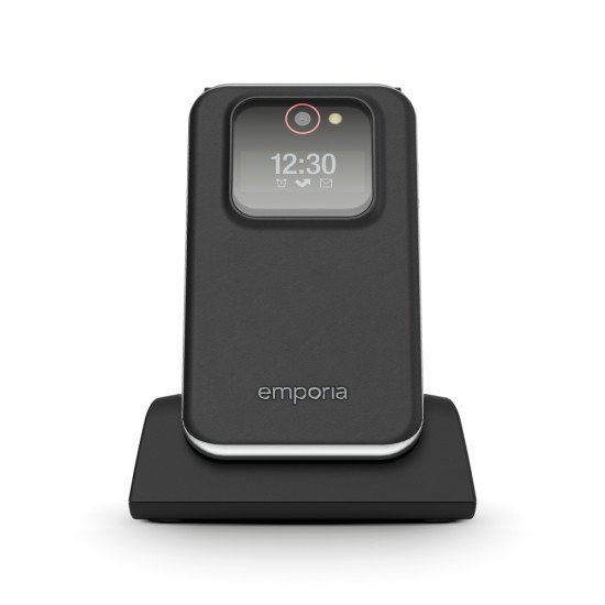 Emporia JOY 7,11 cm (2.8") 113 g Noir Téléphone d'entrée de gamme