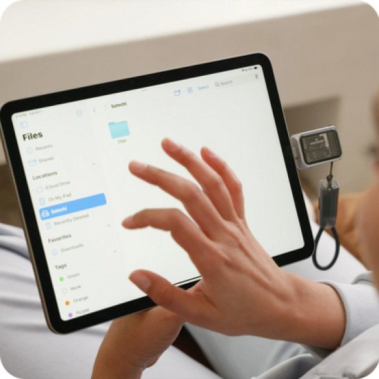 Satechi ST-E2230M Boîtier de disques de stockage Enceinte ssd Gris M.2