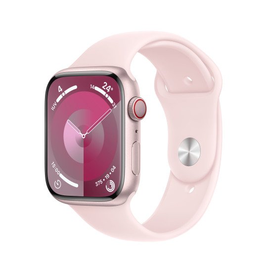 Apple Watch Series 9 45 mm Numérique 396 x 484 pixels Écran tactile 4G Rose Wifi GPS (satellite) Apple Watch Series 9 45 mm Numérique 396 x 484 pixels Écran tactile 4G Rose Wifi GPS (satellite)