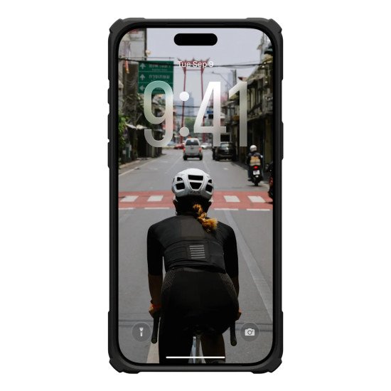 Urban Armor Gear 11452811404G coque de protection pour téléphones portables 17,5 cm (6.9") Housse Noir, Transparent