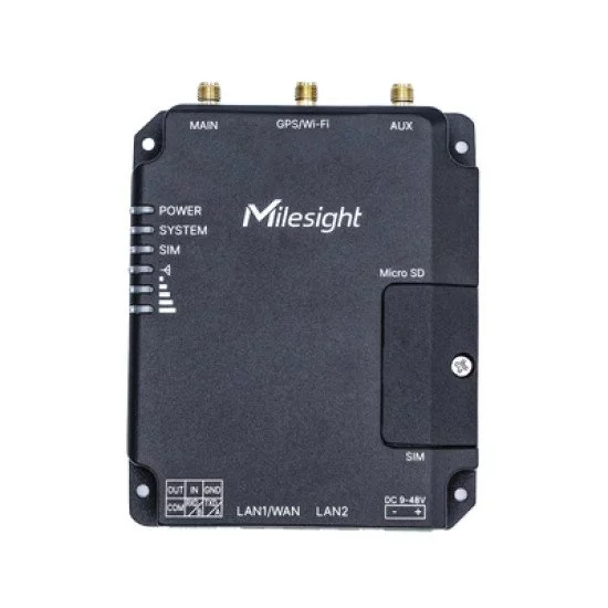 Milesight UR32-L04AF-W-485 routeur sans fil Fast Ethernet Monobande (2,4 GHz) 4G Noir Milesight UR32-L04AF-W-485 routeur sans fil Fast Ethernet Monobande (2,4 GHz) 4G Noir