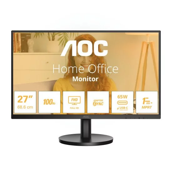 AOC 27B3CA2 écran PC 68,6 cm (27") 1920 x 1080 pixels Full HD LED Noir AOC 27B3CA2 écran PC 68,6 cm (27") 1920 x 1080 pixels Full HD LED Noir