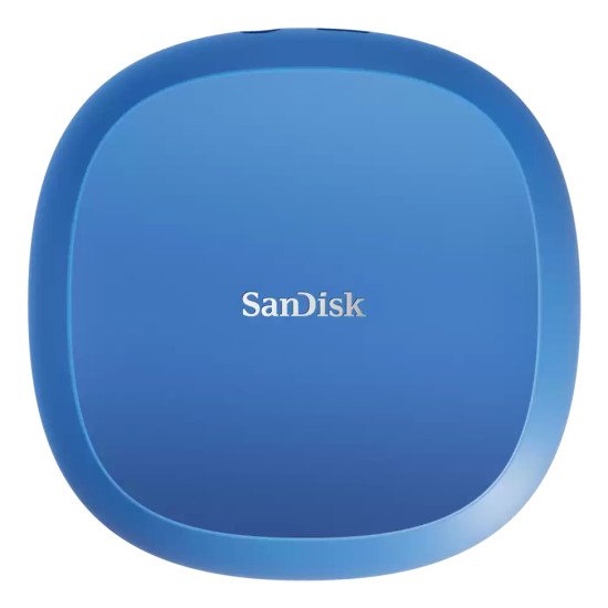 SanDisk SDSSDT40C-4T00-E25 lecteur à circuits intégrés externe 4 To USB Type-C 3.2 Gen 2 (3.1 Gen 2) Bleu