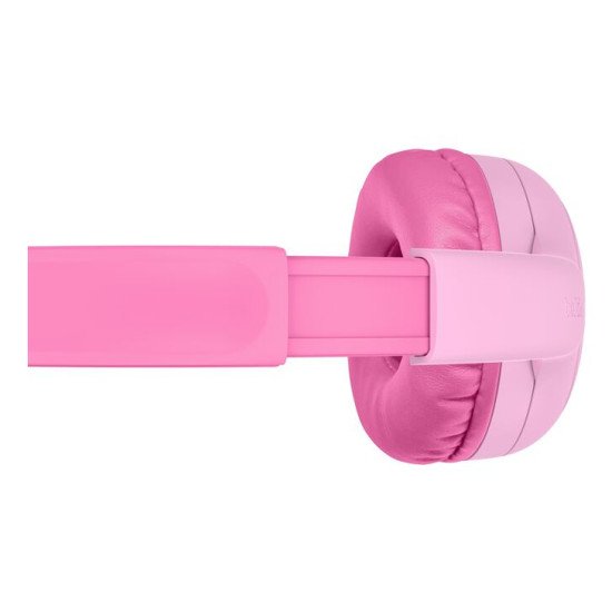 Belkin AUD012HQPKCS casque Avec fil &sans fil Arceau Musique Bluetooth Rose