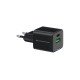 Conceptronic ALTHEA15B chargeur d'appareils mobiles Universel Noir Secteur Charge rapide Intérieure