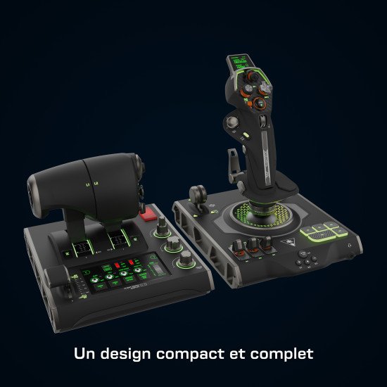 Turtle Beach Système de simulation universelle HOTAS VelocityOne™ Flightdeck Turtle Beach Système de simulation universelle HOTAS VelocityOne™ Flightdeck