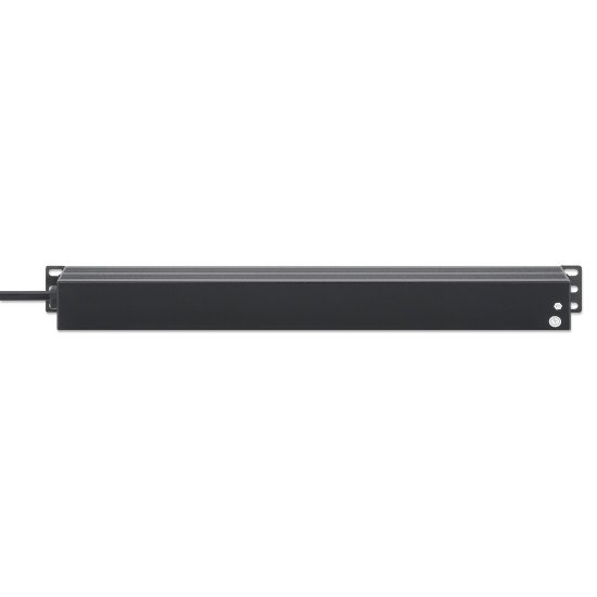 Intellinet Unité de distribution d'alimentation (PDU) 19" 1U à 8 prises EU, avec interrupteur marche/arrêt, montage horizontal, 16 A, prises EU CEE 7/3, câble d'alimentation 2 m, sortie, montage en rack, garantie trois ans