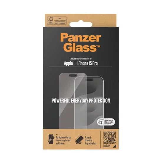 PanzerGlass Classic Fit Protection d'écran transparent Apple 1 pièce(s) PanzerGlass Classic Fit Protection d'écran transparent Apple 1 pièce(s)