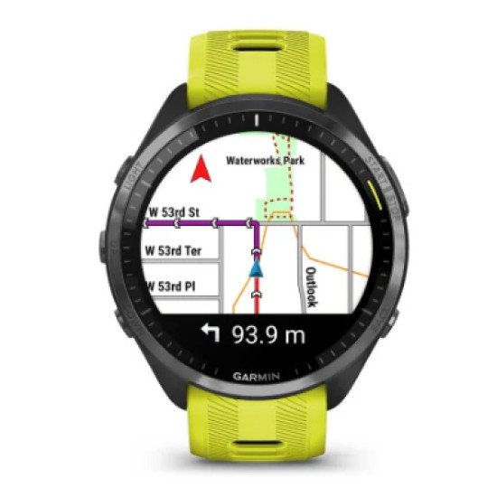 Garmin Forerunner 965 3,56 cm (1.4") AMOLED 47 mm Jaune GPS (satellite)