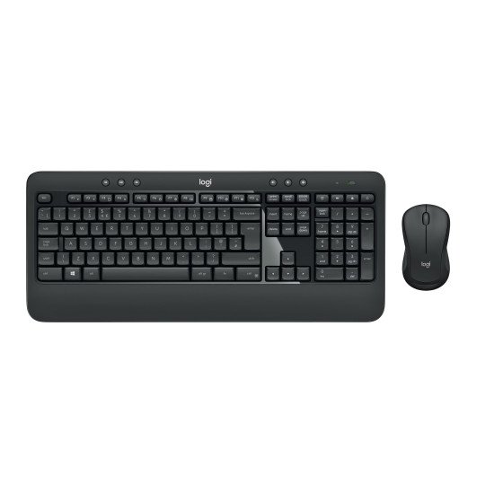 Logitech MK540 Advanced clavier RF sans fil QWERTY Italien Noir, Blanc 