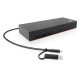 Lenovo ThinkPad Hybrid USB-C with USB-A Dock Avec fil USB 3.1 (3.1 Gen 2) Type-C Noir