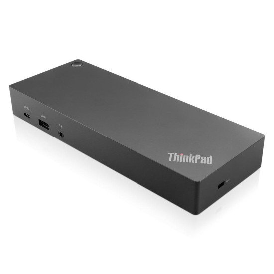 Lenovo ThinkPad Hybrid USB-C with USB-A Dock Avec fil USB 3.1 (3.1 Gen 2) Type-C Noir