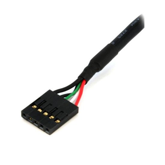 StarTech.com Câble adaptateur interne carte mère 46 cm 5 broches USB IDC  F/F