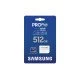 Samsung MB-MD512SA/EU mémoire flash 512 Go MicroSDXC UHS-I Classe 10 Samsung MB-MD512SA/EU mémoire flash 512 Go MicroSDXC UHS-I Classe 10
