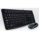 Logitech Desktop MK120 clavier USB QWERTY US Noir