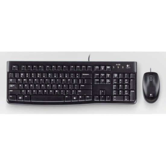 Logitech Desktop MK120 clavier USB QWERTY US Noir