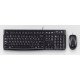 Logitech Desktop MK120 clavier USB QWERTY US Noir