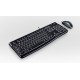 Logitech Desktop MK120 clavier USB QWERTY US Noir