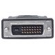 Manhattan Câble HDMI vers DVI-D 24+1, Dual Link, 1,8 m, mâle à mâle, compatible DVI-D, noir, garantie à vie, équivalent à HDMIDVIMM6